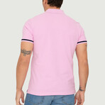 Belgium Short Sleeve Polo Shirt // Pink (S)