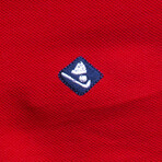 Amsterdam Short Sleeve Polo Shirt // Red (S)