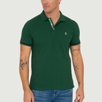 Belgium Short Sleeve Polo Shirt // Deep Green (S)