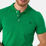 Wheaton Short Sleeve Polo Shirt // Green (S)