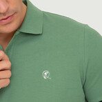 Belgium Short Sleeve Polo Shirt // Green (S)