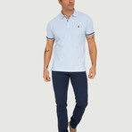 Belgium Short Sleeve Polo Shirt // Baby Blue (S)