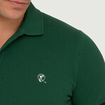 Belgium Short Sleeve Polo Shirt // Deep Green (S)