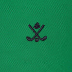 Wheaton Short Sleeve Polo Shirt // Green (S)