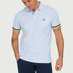 Belgium Short Sleeve Polo Shirt // Baby Blue (S)