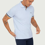 Belgium Short Sleeve Polo Shirt // Baby Blue (S)