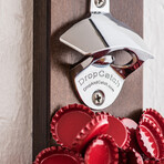 Dark Walut Magnetic Bottle Opener