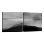 Moonlight Diptych // Dan Meneely (20"L x 40"W x 1.5"H)