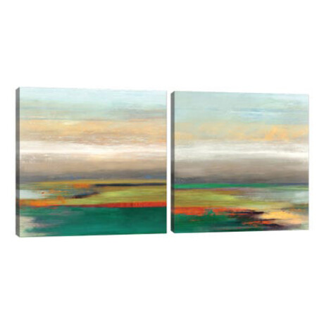 Tribute Diptych // Tom Reeves (20"L x 40"W x 1.5"H)