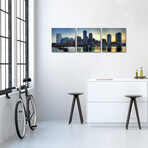 Boston Panoramic Skyline Cityscape // Unknown Artist (20"L x 60"W x 1.5"H)