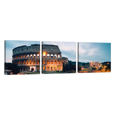 Dusk At The Colosseum // Matteo Colombo (20"L x 60"W x 1.5"H)