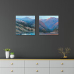 Mountain Vista Diptych // Tim OToole (20"L x 40"W x 1.5"H)