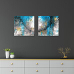 Rhythm Diptych // Christine Reichow (20"L x 40"W x 1.5"H)