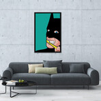 Bat-Brush // Grégoire "Léon" Guillemin (40"L x 26"W x 1.5"H)