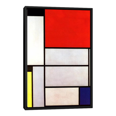 Tableau L, 1921 By Piet Mondrian (48"H x 32"W x 1.5"D)