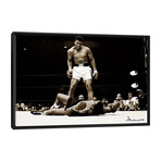 Muhammad Ali Vs. Sonny Liston, 1965 // Muhammad Ali Enterprises (18"H x 26"W x 1.5"D)