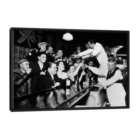 End Of The Prohibition Party // American Photographer (26"L x 40"W x 1.5"H)