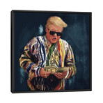 Biggie Trump // El'Cesart (37"H x 37"W x 1.5"D)