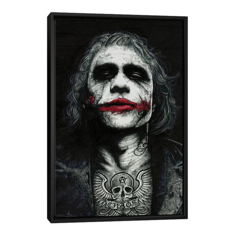 The Joker // Inked Ikons (40"L x 26"W x 1.5"H)
