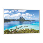 Bora Bora Island, French Polynesia I // Matteo Colombo (32"L x 48"W x 1.5"H)