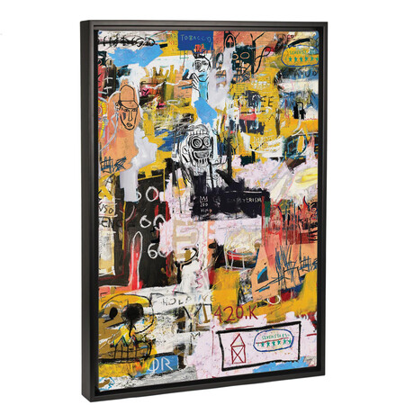 Basquiat World // PinkPankPunk (40"L x 26"W x 1.5"H)