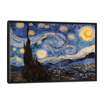 The Starry Night By Vincent Van Gogh (18"H x 26"W x 1.5"D)