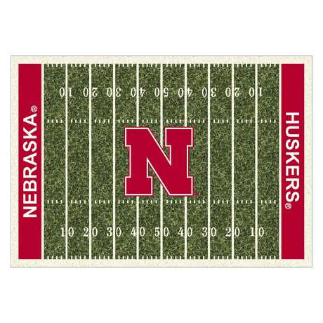 University Of Nebraska // Homefield Rug