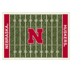 University Of Nebraska // Homefield Rug