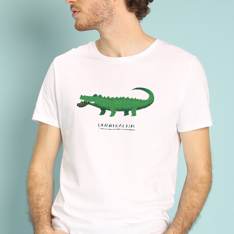 Cannibalism T-Shirt // White (S)