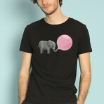 Jumbo Bubble Gum T-Shirt // Black (S)