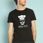 Baking Bread T-Shirt // Black (S)