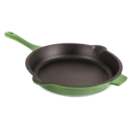 Neo 10" Cast Iron Fry Pan (Green)