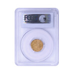 1915-S Panama Pacific $2.50 Gold Commemorative // PCGS Certified AU55 // Deluxe Collector's Pouch
