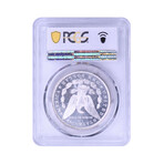1884-O Morgan Silver Dollar // PCGS & CAC Certified MS63 DMPL // Deluxe Collector's Pouch