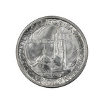 1935-S San Diego Commemorative Half Dollar // PCGS Certified MS65 // Deluxe Collector's Pouch