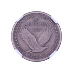 1917 Standing Liberty Quarter Type 1 // NGC Certified VF35 // Deluxe Collector's Pouch