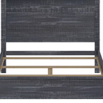 Albany Solid Wood Bed // Queen (Expresso)