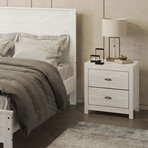 Albany Solid Wood Bed // Queen (Expresso)