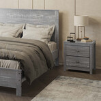 Albany Solid Wood Bed // Queen (Expresso)