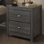 Albany Rustic Nightstand (Expresso)