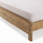 Albany Solid Wood Bed // Queen (Expresso)