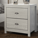 Albany Rustic Nightstand (Expresso)