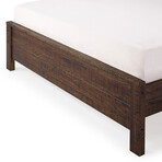 Albany Solid Wood Bed // Queen (Expresso)