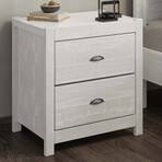 Albany Rustic Nightstand (Expresso)