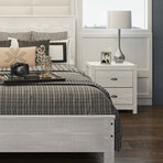 Albany Solid Wood Bed // Queen (Expresso)