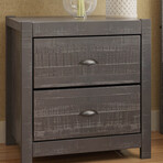 Albany Rustic Nightstand (Expresso)