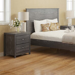 Albany Solid Wood Bed // Queen (Expresso)