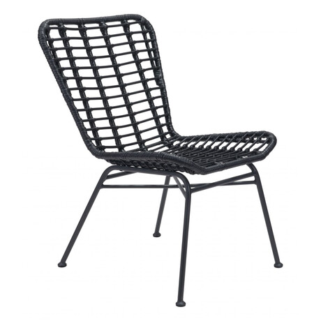 Lorena Dining Chair Black // Set of 2