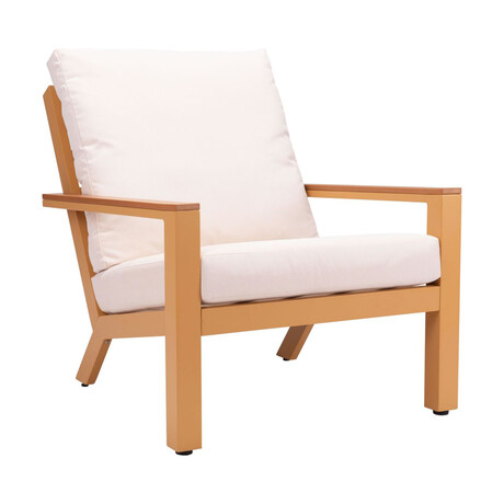 Terrio Accent Chair Beige & Natural