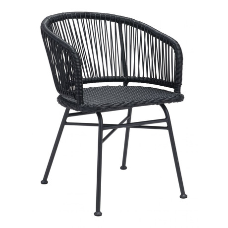 Zaragoza Dining Chair Black // Set of 2